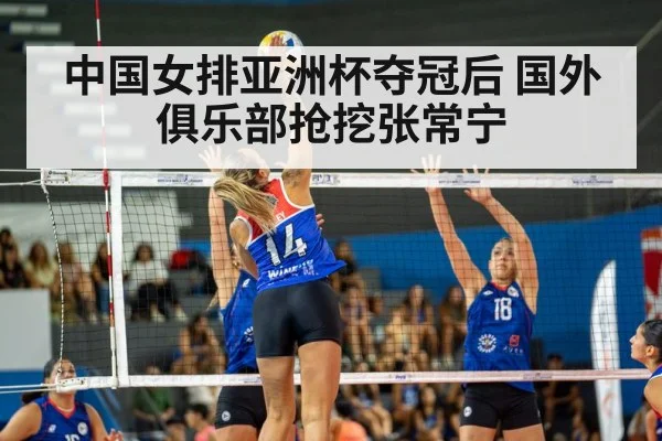 中国女排亚洲杯夺冠后 国外俱乐部抢挖张常宁